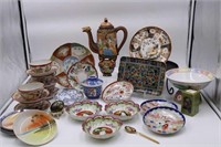 Assorted Asian Porcelain & Cloisonné