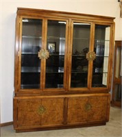 Asian inspired china cabinet