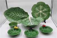 Cabbage Leaf Majolica Collection