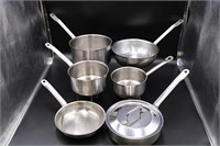NSF Sitram France Stainless Pots and Pans