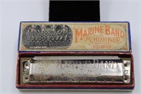 Hohner Marine Band Harmonica in Case