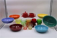 HLC Harlequin Bowls, Fiesta, and Cambridge