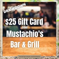 $25 Gift Card from Mustachio's Bar & Grill