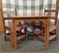 Child Table and Chairs