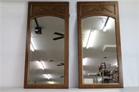 2 Large mirrors