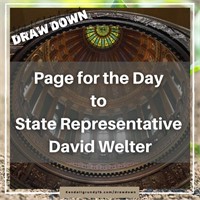 Page for a Day to State Rep Welter