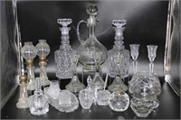 Assorted Glassware and Crystal