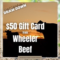 $50 Gift Card from Wheeler Beef