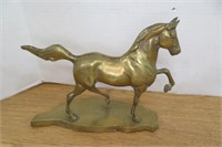 Brass Horse 8" high