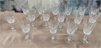 11 - LOT OF GLASS STEMWARE