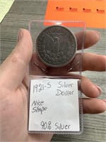 1921-S Silver Dollar 90% Silver