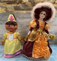 11 - LOT OF 2 COLLECTOR DOLLS