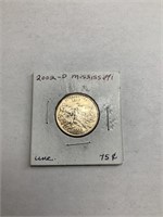 2002-D Mississippi, Quarter Dollar