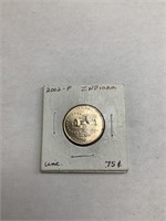 2002-P Indiana Quarter Dollar