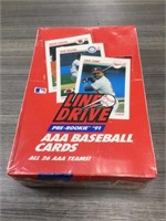 Unopened box baseball cards 1991