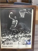 Michael Jordan signed photo
