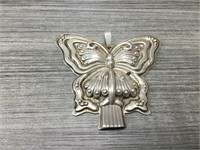 Reed & Barton sterling silver butterfly whistle