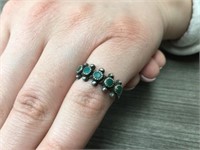 Vintage Sterling silver and turquoise ring