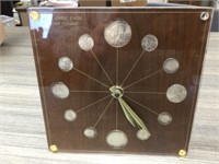 1964 clock with 90% silver coins clock doesn’t