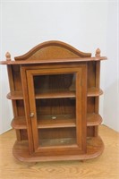 Wall or Table Top  Display Cabinet 17.5" x 20" h