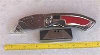 63 - VIBRANT RED BOX KNIFE (158)