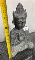 21 - SEATED BUDDAH STATUE APPRX 15"H