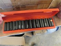 1/2" DRIVE METRIC IMPACT SOCKET SET