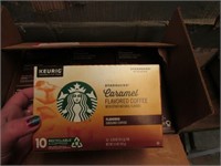 STARBUCK'S CARAMEL COFFEE K-CUP PODS