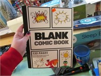 BLANK COMIC SKETCH BOOK
