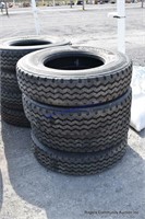 4 - 11r22.5 Drive Tires - New