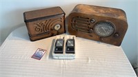 Vintage radios and wallow talkies