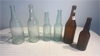 6 Brewery bottles