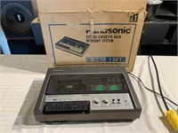 Panasonic stereo cassette deck