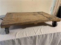 Wood top dolly