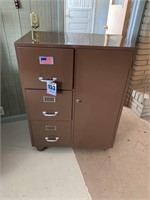 Cole-Steel file cabinet/safe
