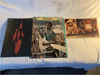 Jimmy Hendrix and Alice Cooper posters