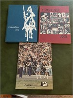 (3) 1970’s Carroll yearbooks