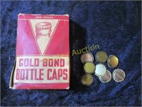 GOLD BOND BOTTLE CAPS