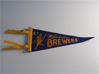 Early Milwaukee Brewers Felt Pennant