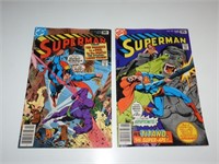 2 DC Superman Comics No 322 324