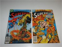 2 DC Superman Comics No 319 321