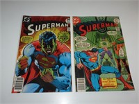 2 DC Superman Comics No 316 317