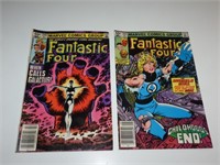 2 Marvel Fantastic Four Comic  No 244 245
