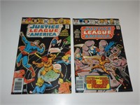 2 DC Comics Justice League of America No 133 134
