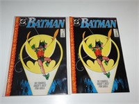 2 DC Comics Batman No 442 Uncirculated