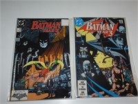 2 DC Comics Batman No 436 437 Uncirculated