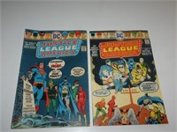 2 DC Comics Justice League of America No 122 124