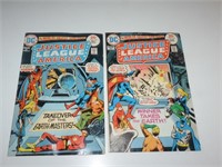 2 DC Comics Justice League of America No 118 119