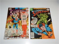 2 DC Superman Comics No 307 309