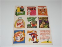 Uncut Panel Wacky Packages Stickers C